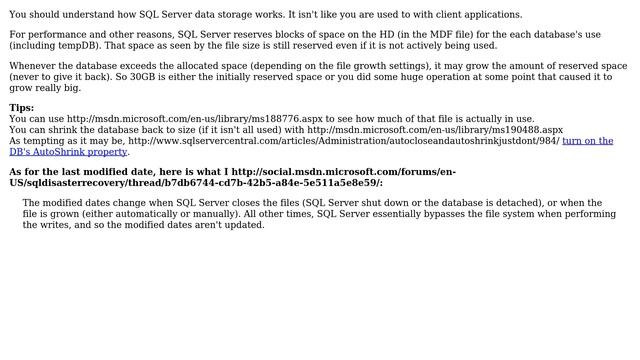 SQL Server tempdb question (3 Solutions!!)