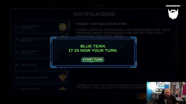 ThreatGEN - Red Vs Blue - First Full Game - Blue Team - WINNER