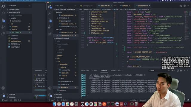 Live Coding Season 4. EP13. gRPC 사용해서 WebRTC SFU서버 연동
