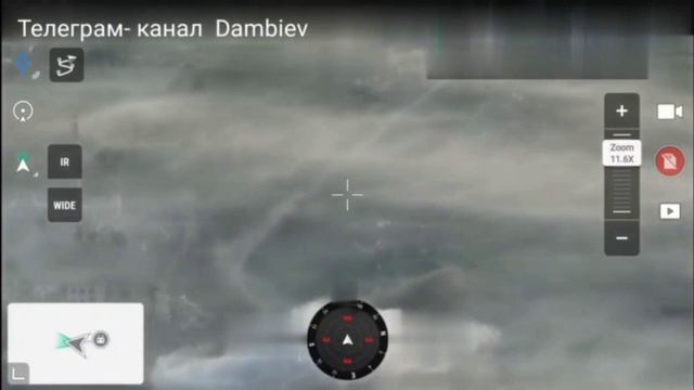 Ожесточенные бои в за освобождение н. п. Урожайное на Южно-Донецком направлении. Съемка с дрона.