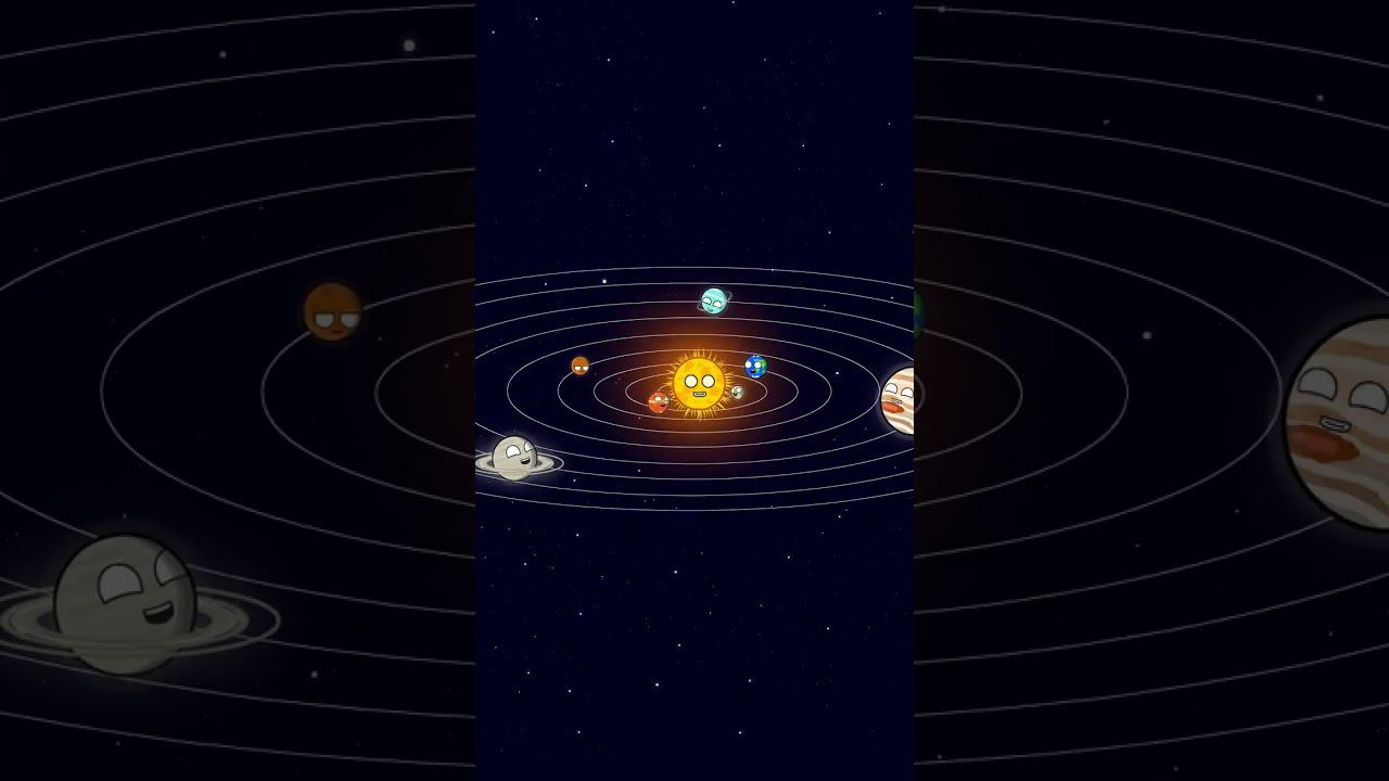 Черная Дыра в Сравнении Солнечной Системой #planetballs