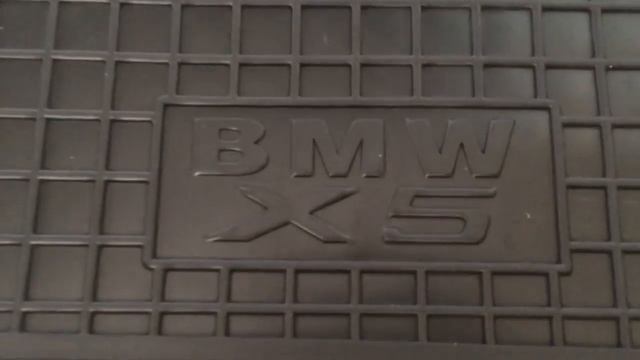 Полиуретановые коврики в салон BMW X5 E70 2007-2013 гг.