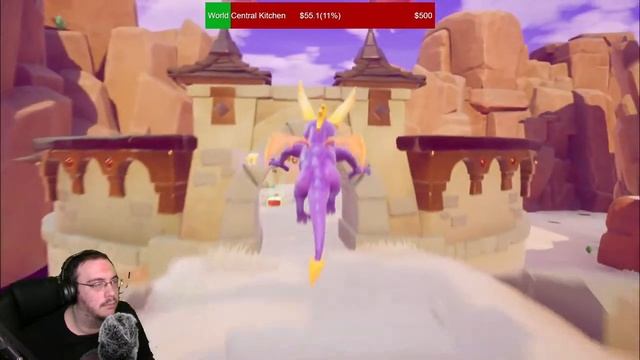 Spyro but I've only ever played the PS1 demo !charity