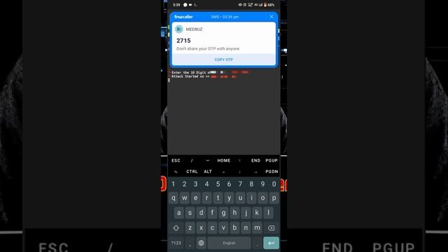 Dangerous sms bombing tool for Android in termux 2023 smsbomber