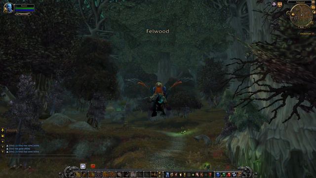 Fly over WoW Forest Song to Grove of the Ancients