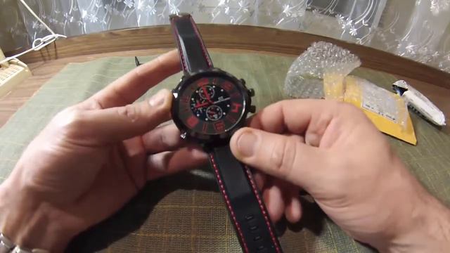 Кварцевые часы. с AliExpress