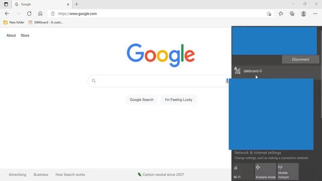 DAKboard Initial Setup