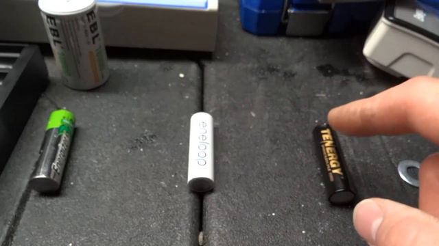 Eneloop vs Tenergy Rechargeable Battery Comparison (Read Description)