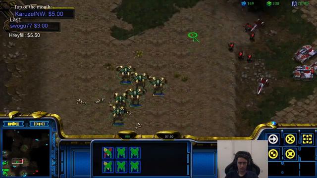17.02.2021 FPVOD Bonyth vs Unknown PvT Starcraft Remastered 2021