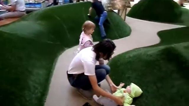 Все мои дети катаются с горок :)