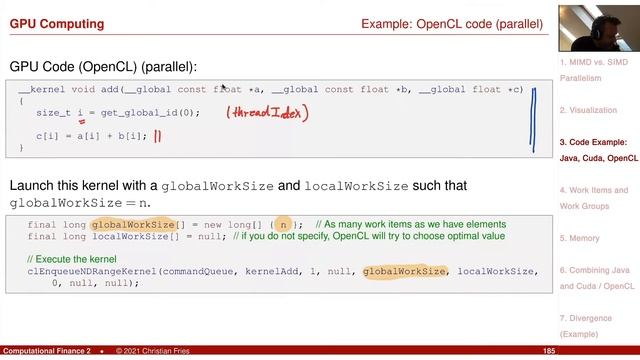 Lecture Computational Finance 2  Appl. Math. Fin. 24: GPU Computing Part 1