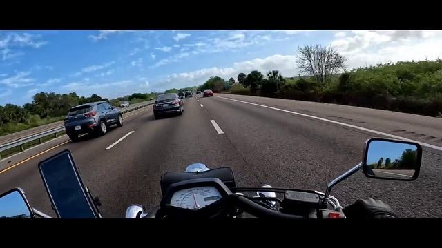 Riding Honda Fury to Daytona Beach Bike Week 2022