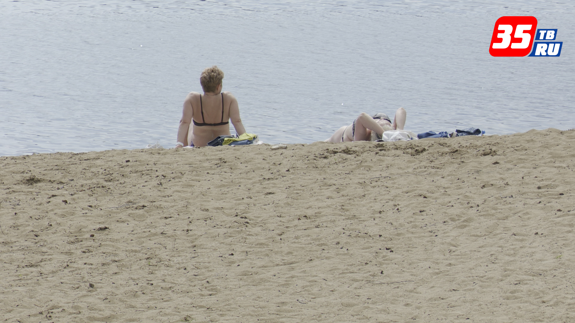Первые отдыхающие начали появляться на череповецких пляжах