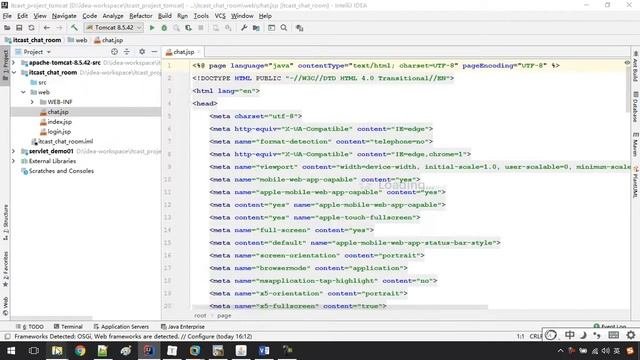 27  Tomcat专题   WebSocket   案例   准备工作