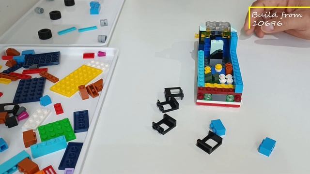 SPEED BUILD: LEGO Classic Burger Food Truck 10696 Medium Set