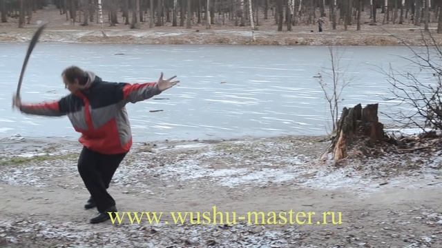 Ушу тайцзицюань. Меч дао. Чэнь Тайцзи // Inzhevatov sword taiji wushu Chen style  tai chi qigong