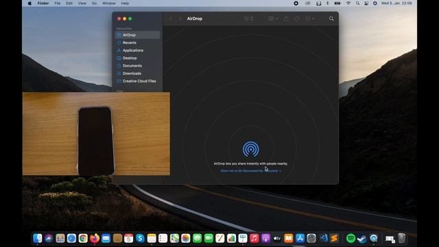 Airdrop iPhone to Mac: How to Transfer Photos & Videos from iPhone 13 to Macbook (2022)