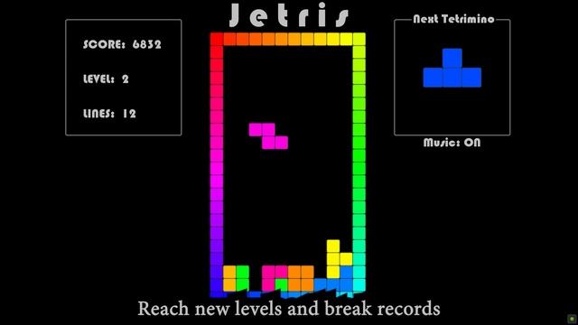 Jetris - my version of Tetris in Java