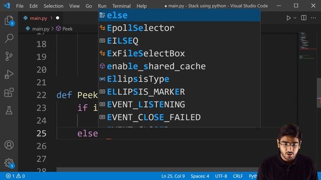 Implementation of Stack Using Python Practical- Stack  Class 12 Computer Science Ch 3 2022-23