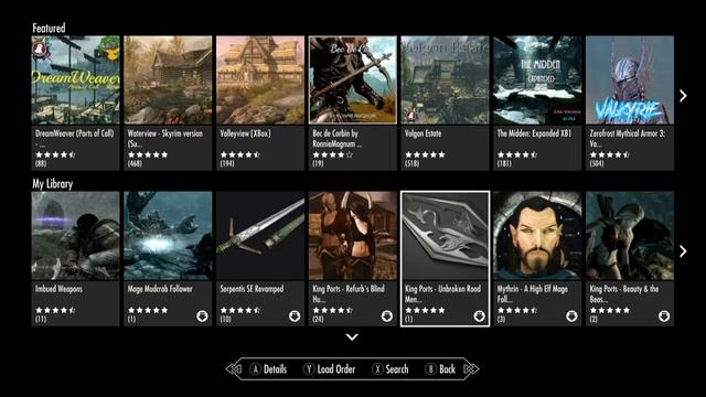 Skyrim (mods) - Spotlight On: King Ports - Expired Warranty Menu