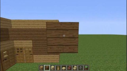 Как построить красивый двух этажный дом в Minecraft