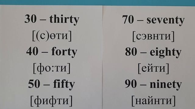 19 - lesson  100 дней - 100 уроков АНГЛИЙСКОГО