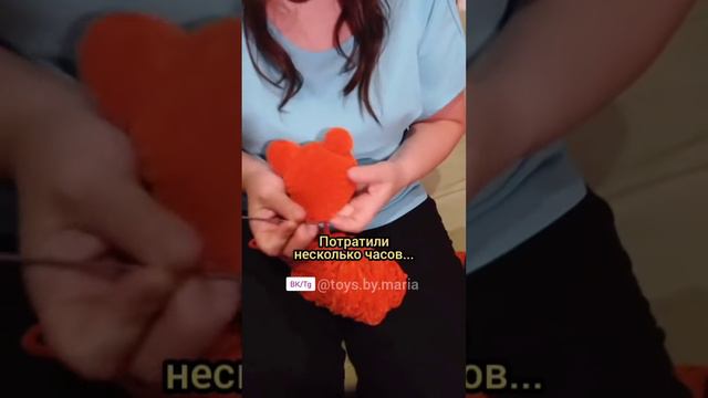 КОТИК ГРУСТИТ...!🥺🐯TOYS.BY.MARIA #вязание #амигуруми #вязанаяигрушка