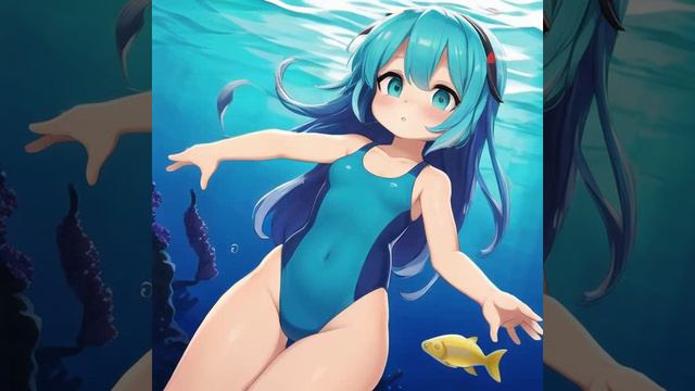 Подводное плавание красавиц