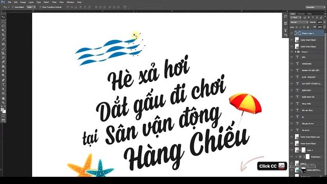 Design Summer Party Flyer Photoshop Tutorial | psd flyer | Dat Mix