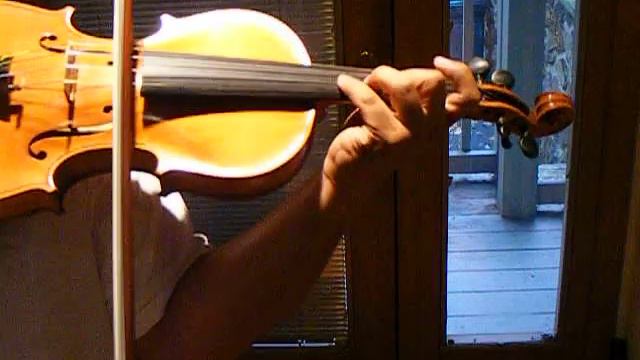 BACH SONATA No. 2, FUGA, SOLO SOUND SAMPLE, OLD GERMAN STRADIVARIUS