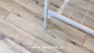 Металлическая двухъярусная кровать СС-2 + серая (обзор с комментариями)