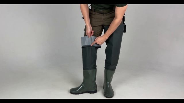 Обзор: рыбацкие сапоги на коротком сапоге "Ifrit Sprut", производства Элементаль