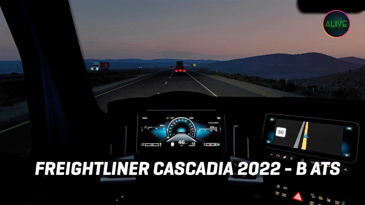 FREIGHTLINER CASCADIA 2022 - В ATS!