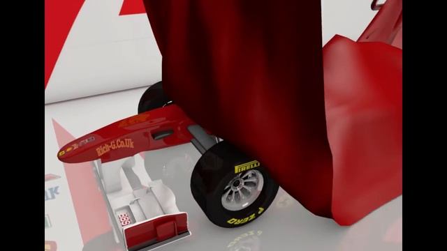 Ferrari 150 Italia Reveal - Cinema 4D Animation