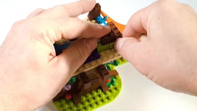 Собираю Домик на дереве за 10 минут. Это Lego Friends и я радуюсь.