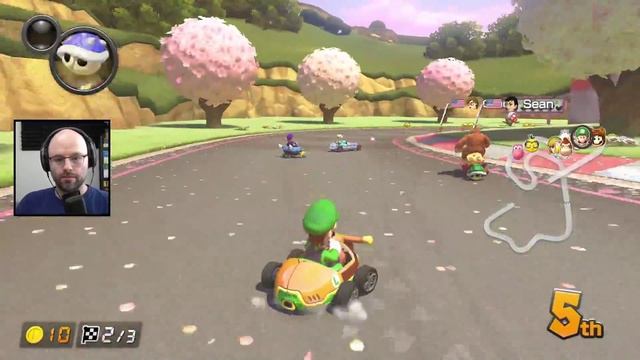 Shoot for the shells and if you miss, you'll land amongst the stars (Mario Kart 8)