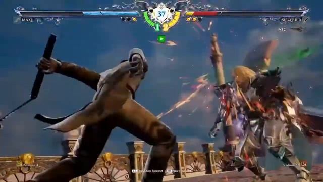 AshiiNferno (Maxi) vs Vishous22 (Siegfried) | SOULCALIBUR VI Casual Matches
