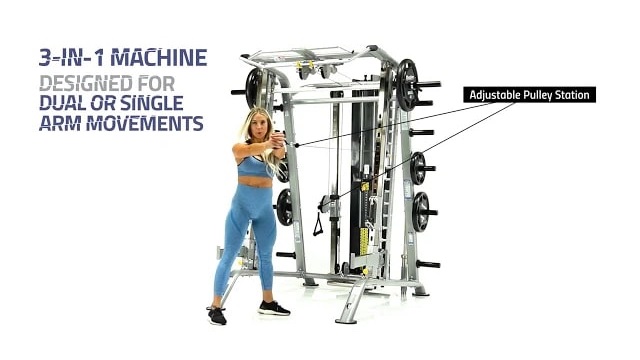TuffStuff Evolution Smith Machine / Half Cage Ensemble (CSM-725WS)