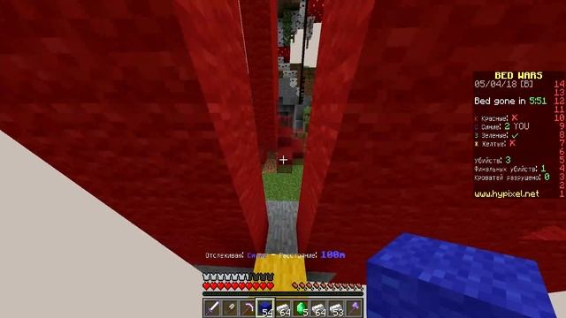 ФОРТ КРАСНЫХ НА НОВОМ БЕД ВАРСЕ - Minecraft Bed Wars