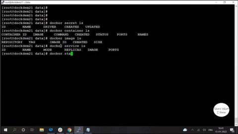 #DOC028 Another way how to use docker secrets with docker stacks #docker #kubernetes