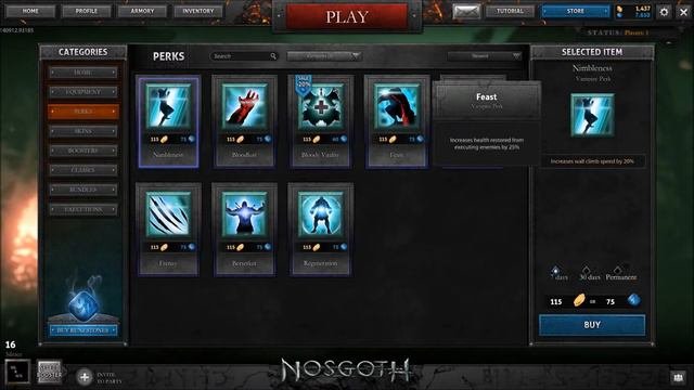 Nosgoth Guide - Vampire Perks