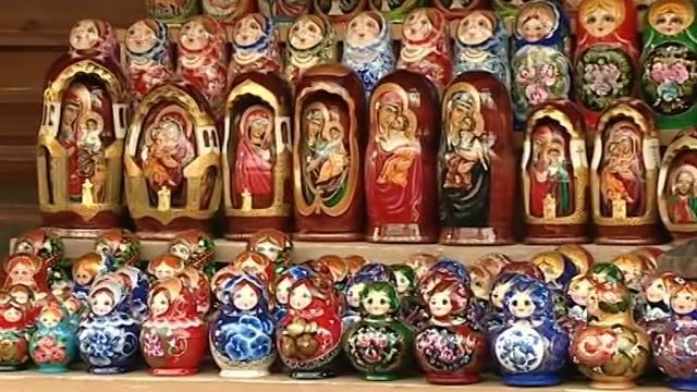 Матрешки в Москве (телеоператор Кирилл Матвеев)