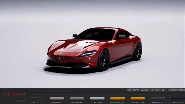Ferrari Roma (Ferrari Tailor Made Configurator)