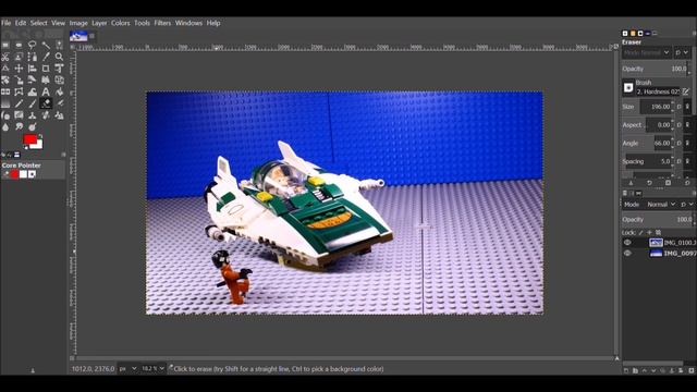 How to mask out images on gimp 2.10| R06 Films