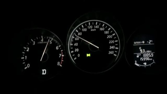 Разгон до 100 км/ч, Mazda 6, 2.0, 2014