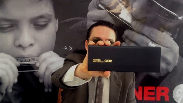 Hohner CX-12 Black - Marcelo Naves
