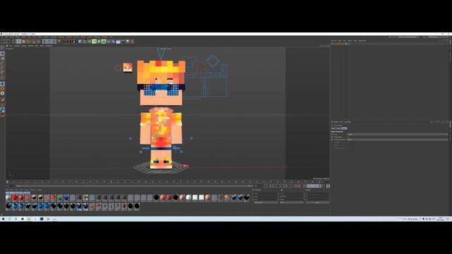Как сделать КРАСИВОЕ ПРЕВЬЮ МАЙНКРАФТ? Туториал по превью || Cinema 4D