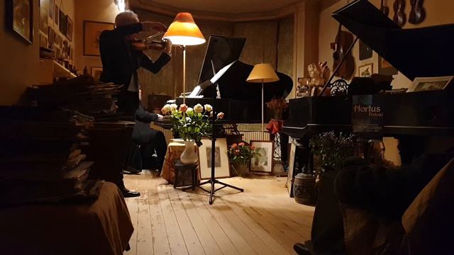Jeroen de Groot and Bernd Brackman play Brahms Third Violin Sonata