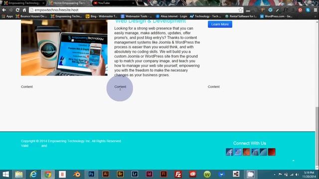 Tutorials-Joomla-Helix II-Creating Columns-Part 5