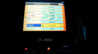 Основные настройки на спутниковом приборе findsat vf 6800 combo